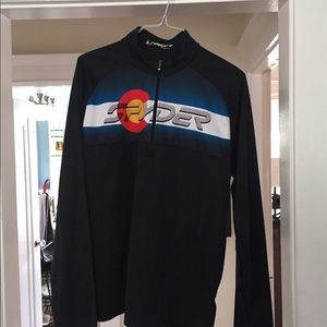 Spyder 1/2 Zip Mock Shirt pullover Men XL